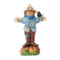 Jim Shore Heartwood Creek Scarecrow on Pumpkin Figurine, 6"