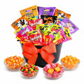 Witch's Cauldron of Treats Halloween Gift Basket