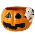Peanuts® Pumpkin Candy Bowl With Snoopy