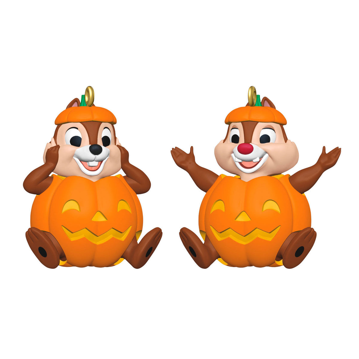 Disney Chip 'N Dale Double Trouble Ornaments, Set of 2