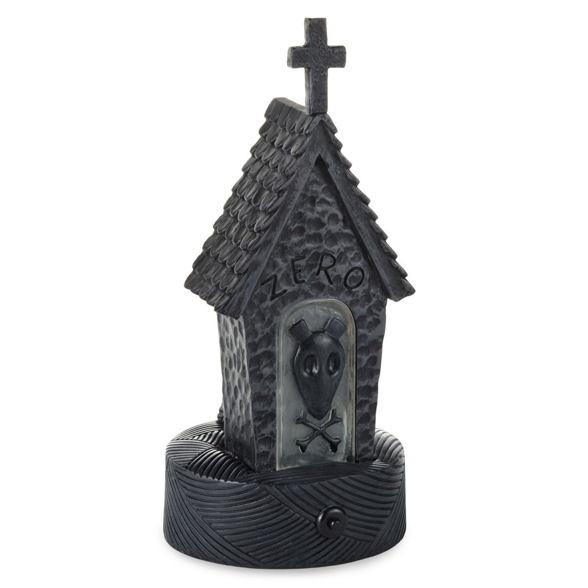 Disney Tim Burton's The Nightmare Before Christmas Zero's Doghouse Decoration With Light Projection
