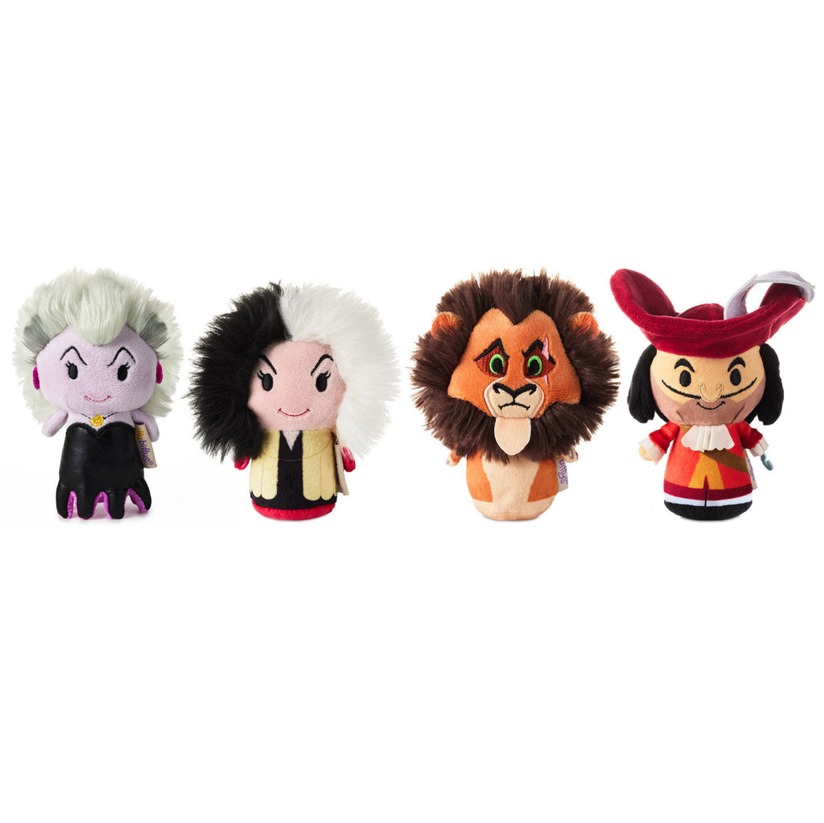 itty bittys® Disney Villains Plush, Set of 4