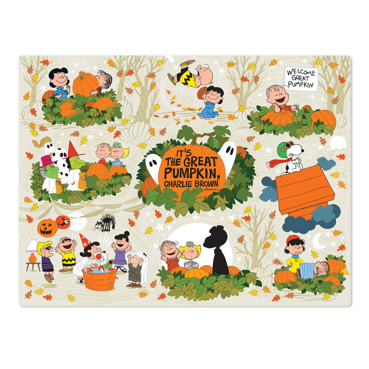 Peanuts® Great Pumpkin 60th Anniversary Oversized Throw Blanket, 80x60
