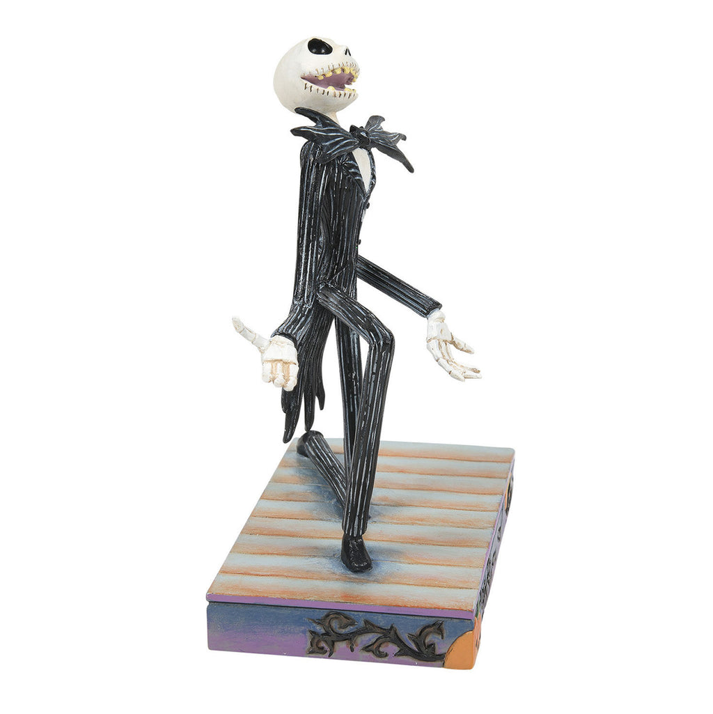 Jim Shore Disney Tim Burton's The Nightmare Before Christmas Jack Figurine, 4"