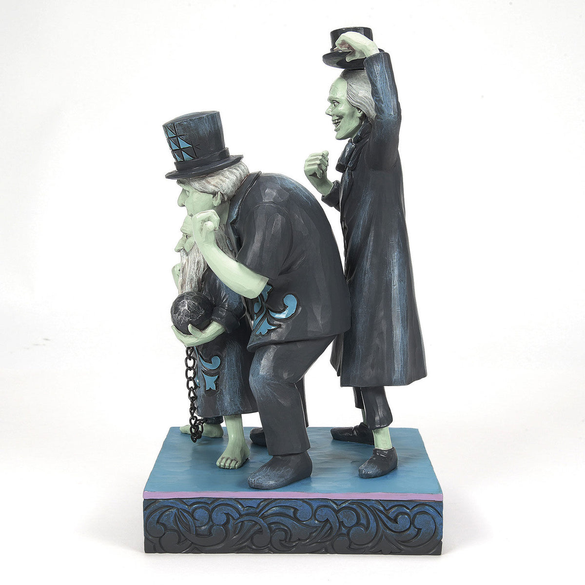 Jim Shore Disney Haunted Mansion Hitchhiking Ghosts Figurine, 9.2"