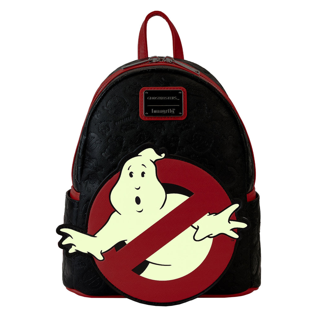 Loungefly Ghostbusters No Ghosts Logo Glow-in-the-Dark Mini Backpack