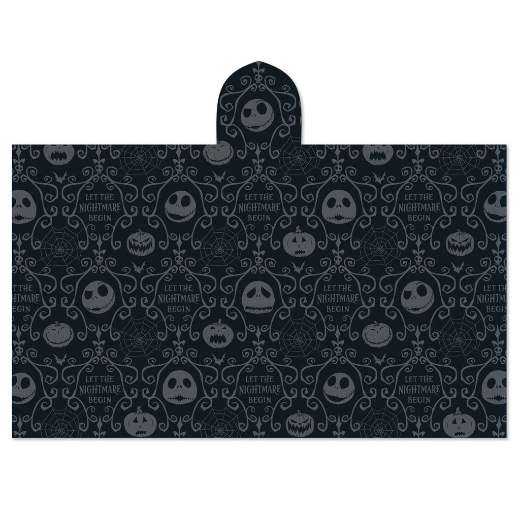 Disney Tim Burton's The Nightmare Before Christmas Jack Skellington Hooded Blanket