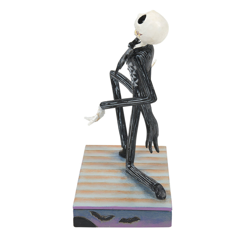 Jim Shore Disney Tim Burton's The Nightmare Before Christmas Jack Figurine, 4"