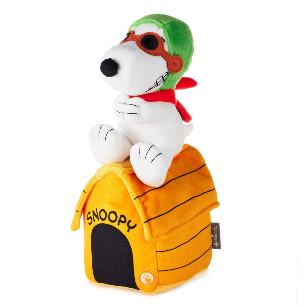 Peanuts® Snoopy Flying Ace Plush With Sound and Motion, 12"