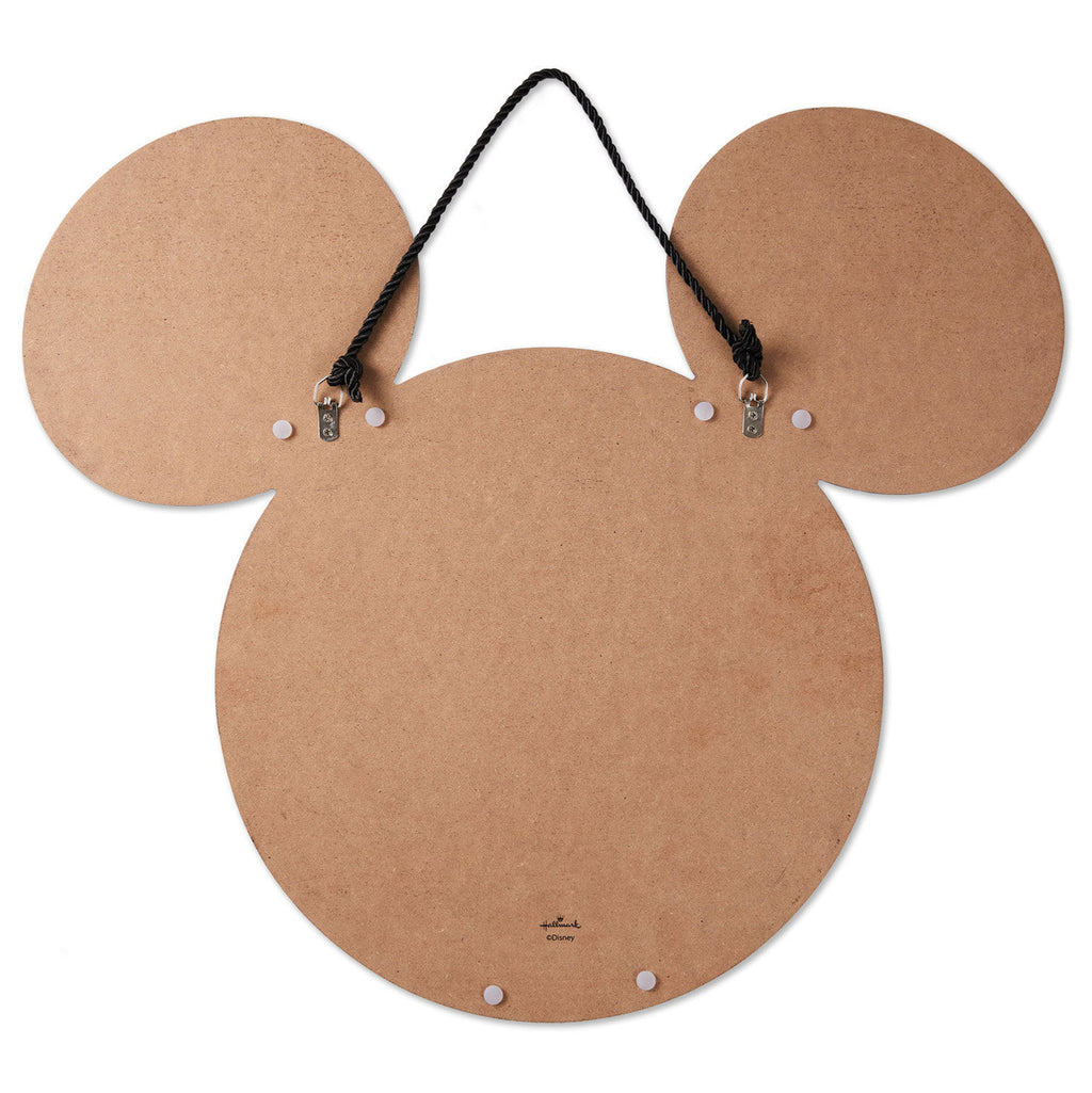 Disney Mickey Mouse Ears Welcome Sign With Seasonal Decorations