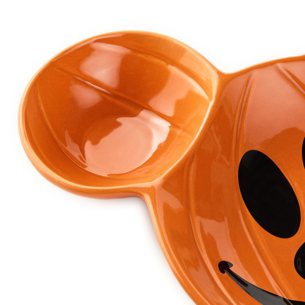 Disney Mickey Mouse Jack-o'-Lantern Chip and Dip Bowl