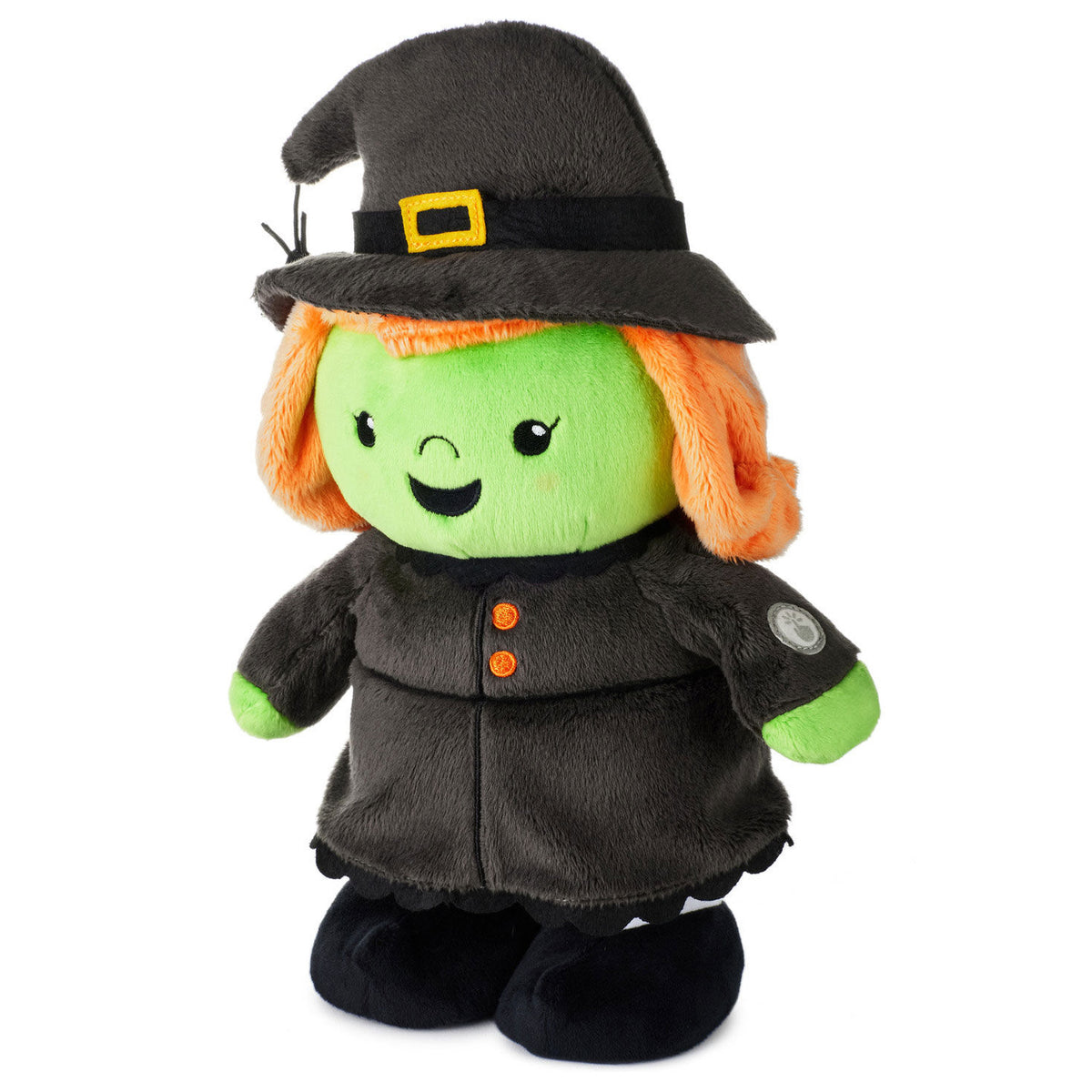 Brew a Potion With Me Witch Plush With Sound and Motion, 12.5"