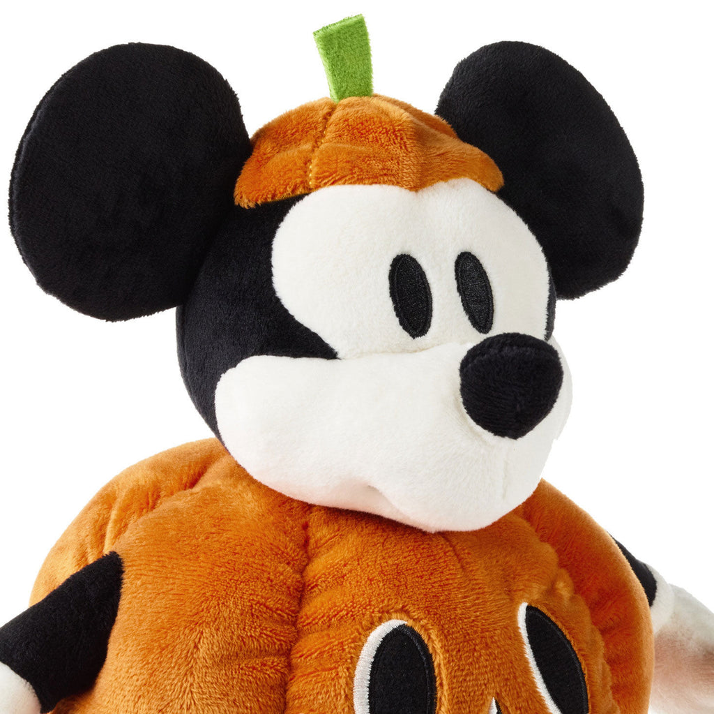 Disney Jack-o'-Lantern Mickey Mouse Plush With Sound and Motion, 12.5"