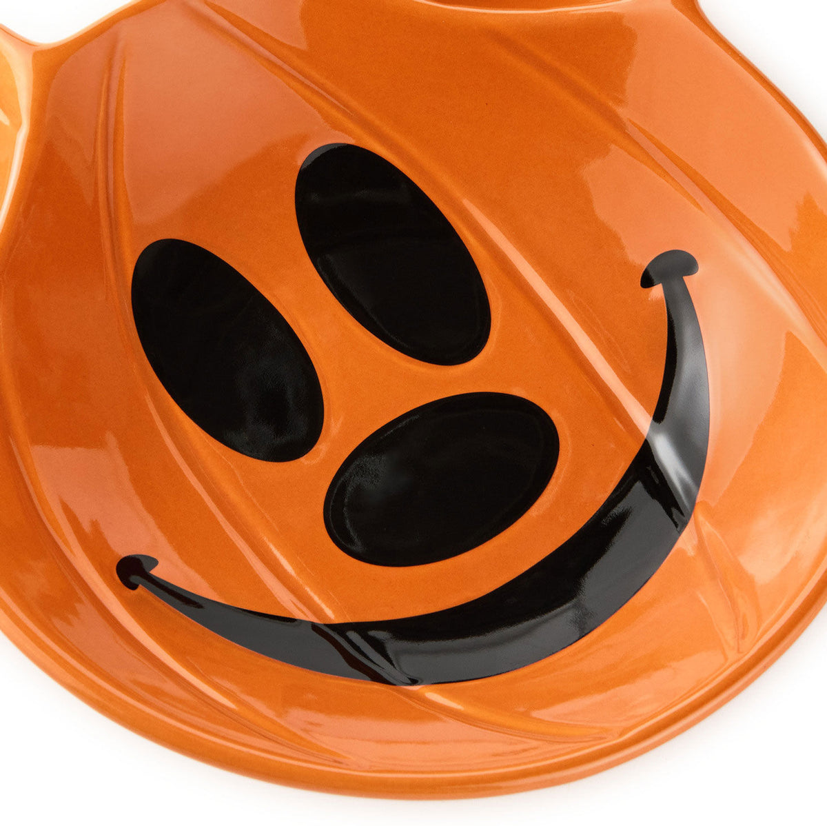 Disney Mickey Mouse Jack-o'-Lantern Chip and Dip Bowl