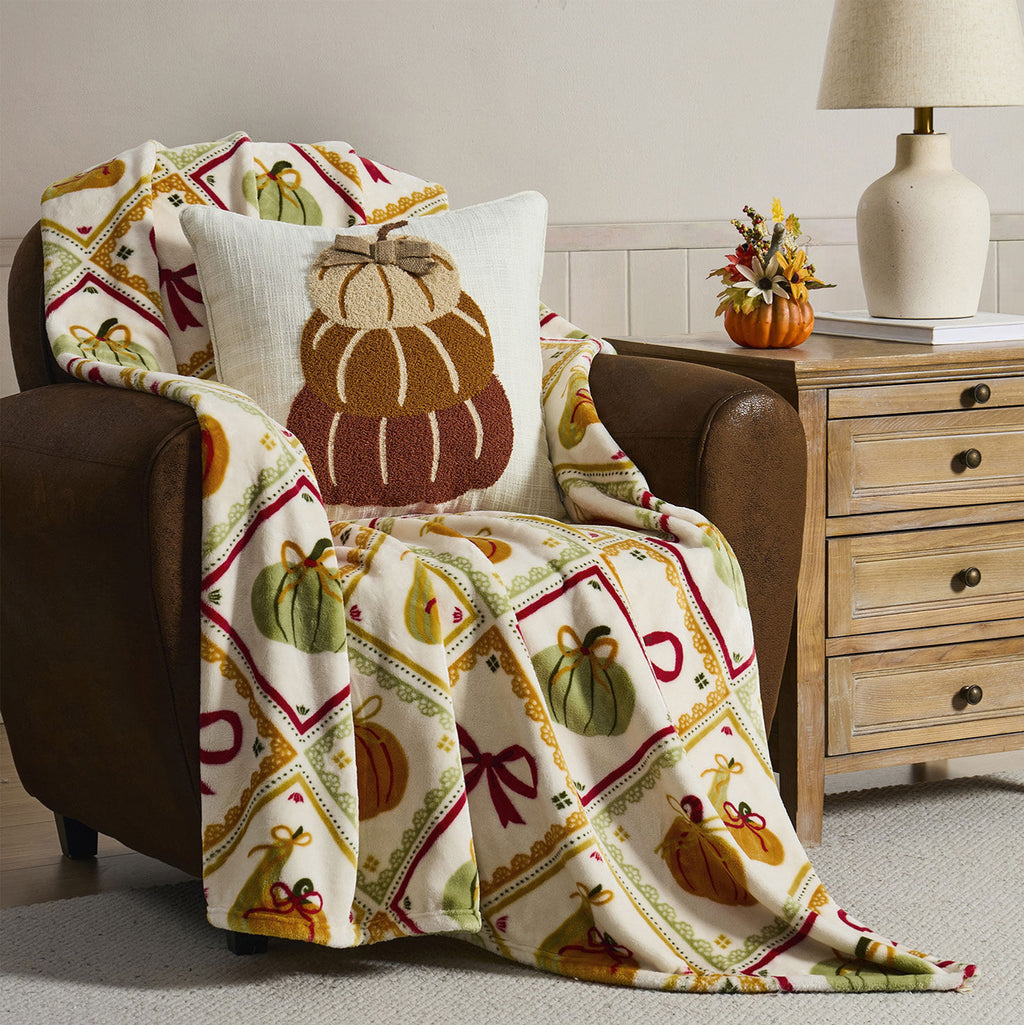 Hallmark Pumpkinette Throw 50x70